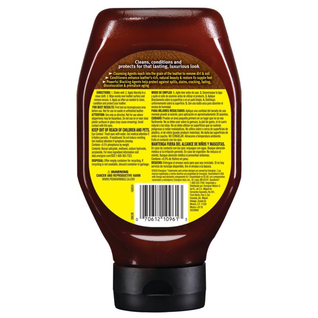 ARMOR ALL GEL LÀM SẠCH, DƯỠNG BỀ MẶT DA XE 532ML