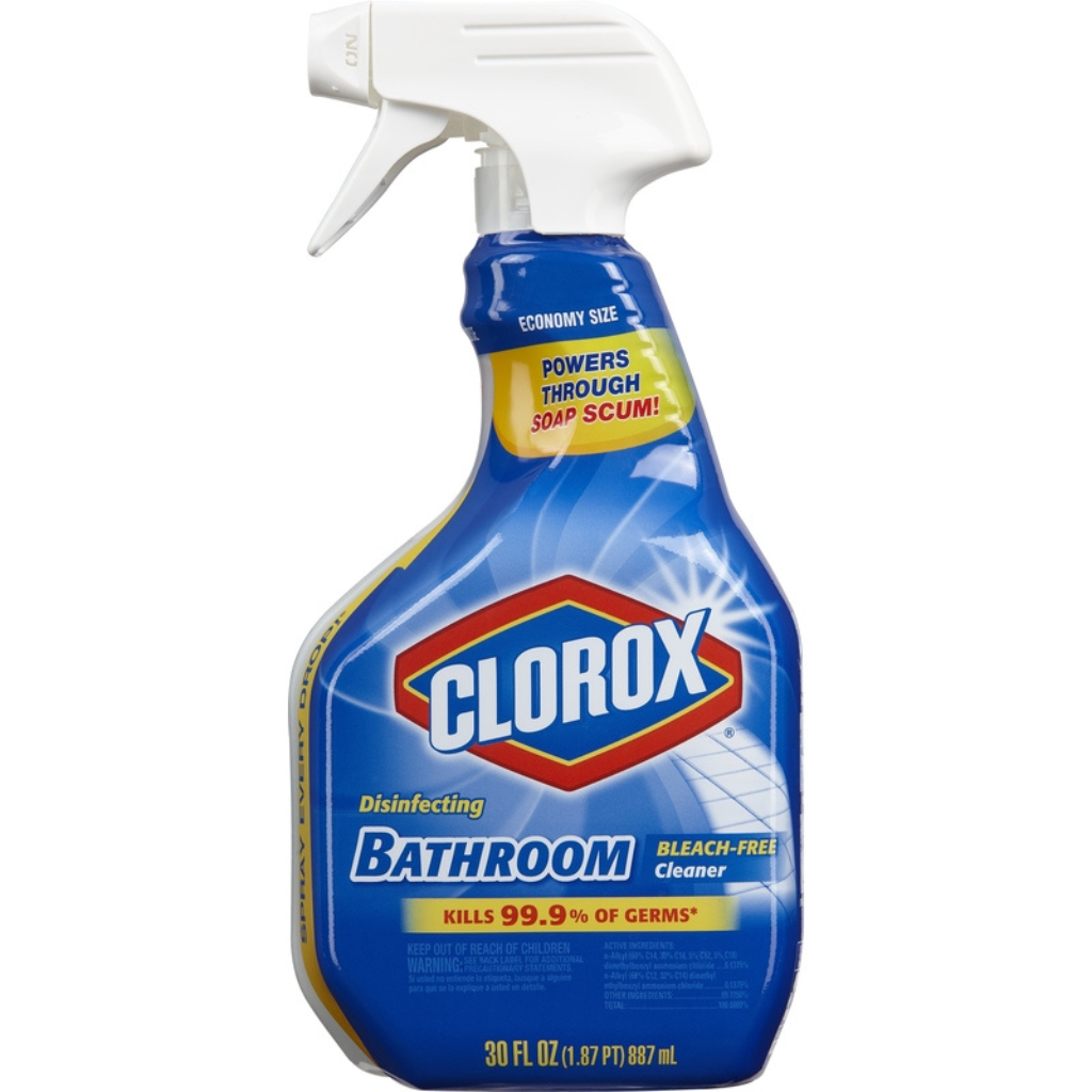 CLOROX XỊT TẨY RỬA, KHỬ TRÙNG PHÒNG TẮM 887ML