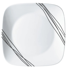 CORELLE ĐĨA ĂN THỦY TINH HÌNH VUÔNG TRẮNG 26.7CM