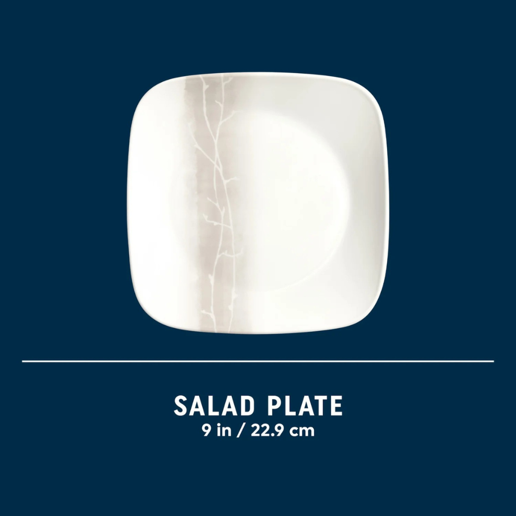 CORELLE ĐĨA VUÔNG ĐỰNG SALAD 22.9CM