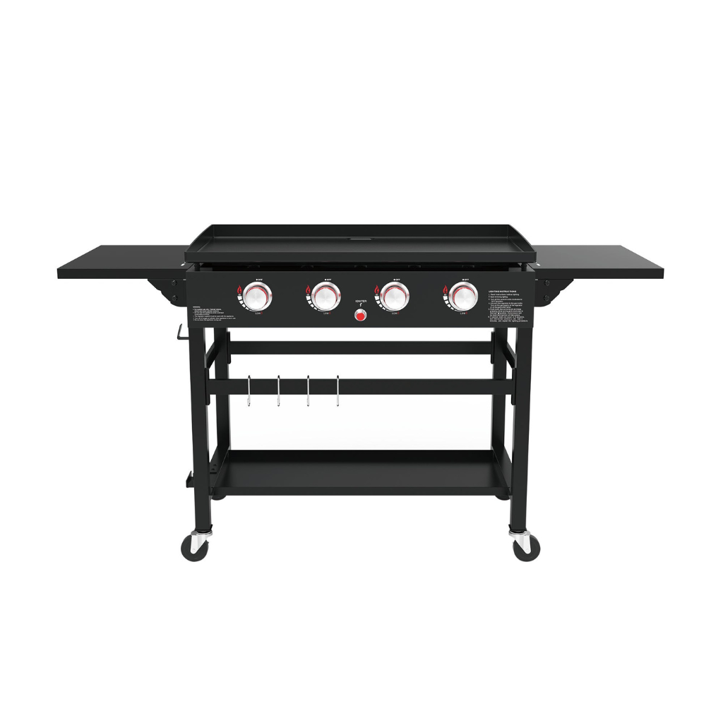 GRILL MARK BẾP NƯỚNG GAS MẶT PHẲNG 4 ĐẦU ĐỐT