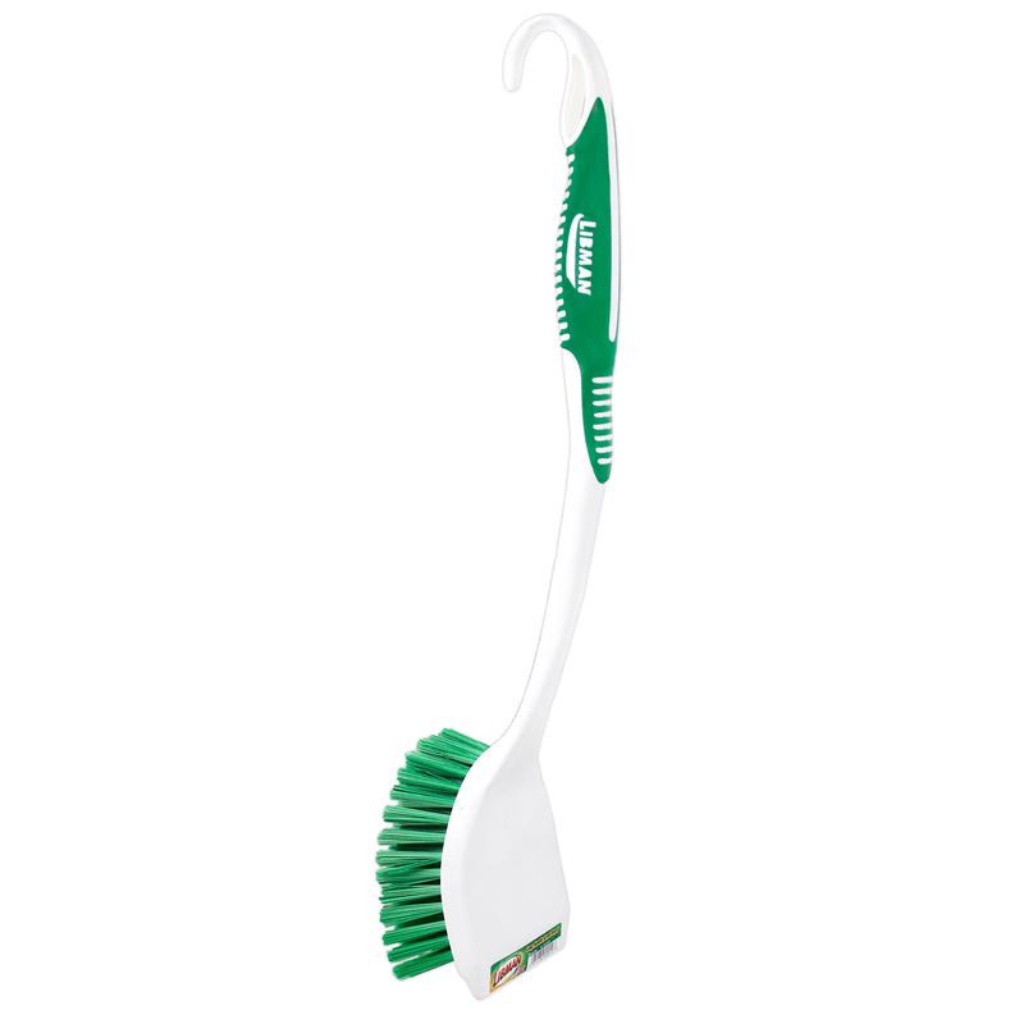 LIBMAN BÀN CHẢI BẾP CẦM TAY CÁN NHỰA DÀI 34CM