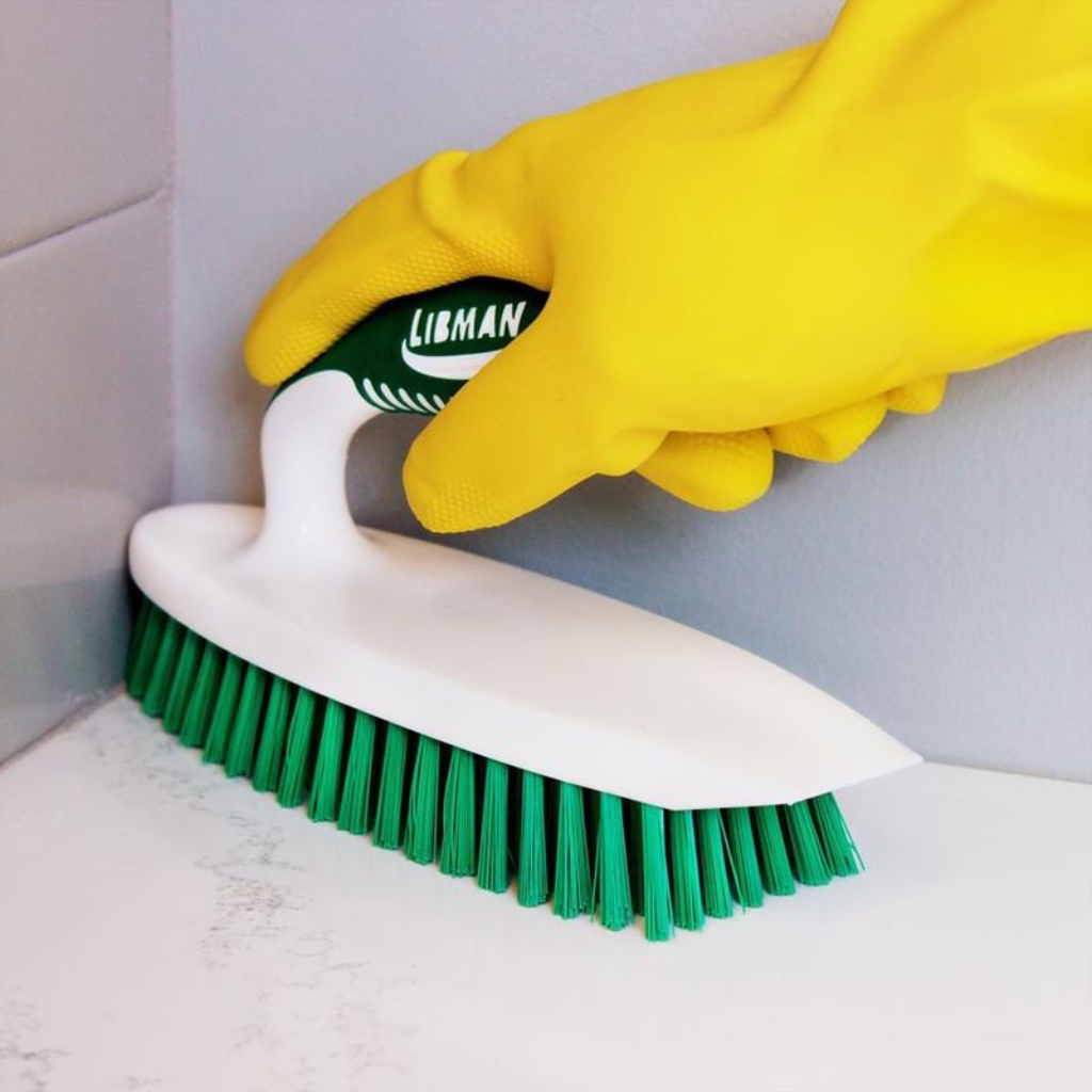 LIBMAN BÀN CHẢI CHÀ SÀN NHỰA CỨNG 11.4CM