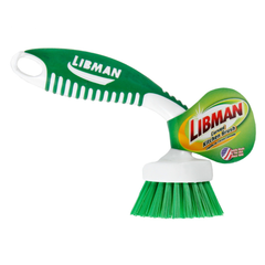 LIBMAN CỌ RỬA BẾP CÁN CONG NHỰA TÁI CHẾ 10.2CM