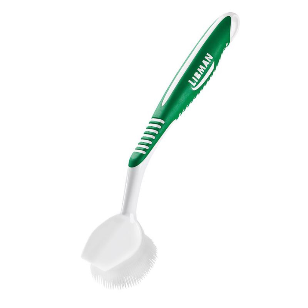 LIBMAN CỌ RỬA CHÉN DĨA LÔNG MỀM CÁN DÀI 23CM