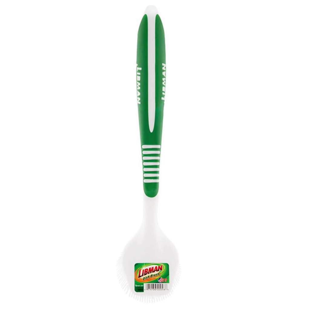 LIBMAN CỌ RỬA CHÉN DĨA LÔNG MỀM CÁN DÀI 23CM