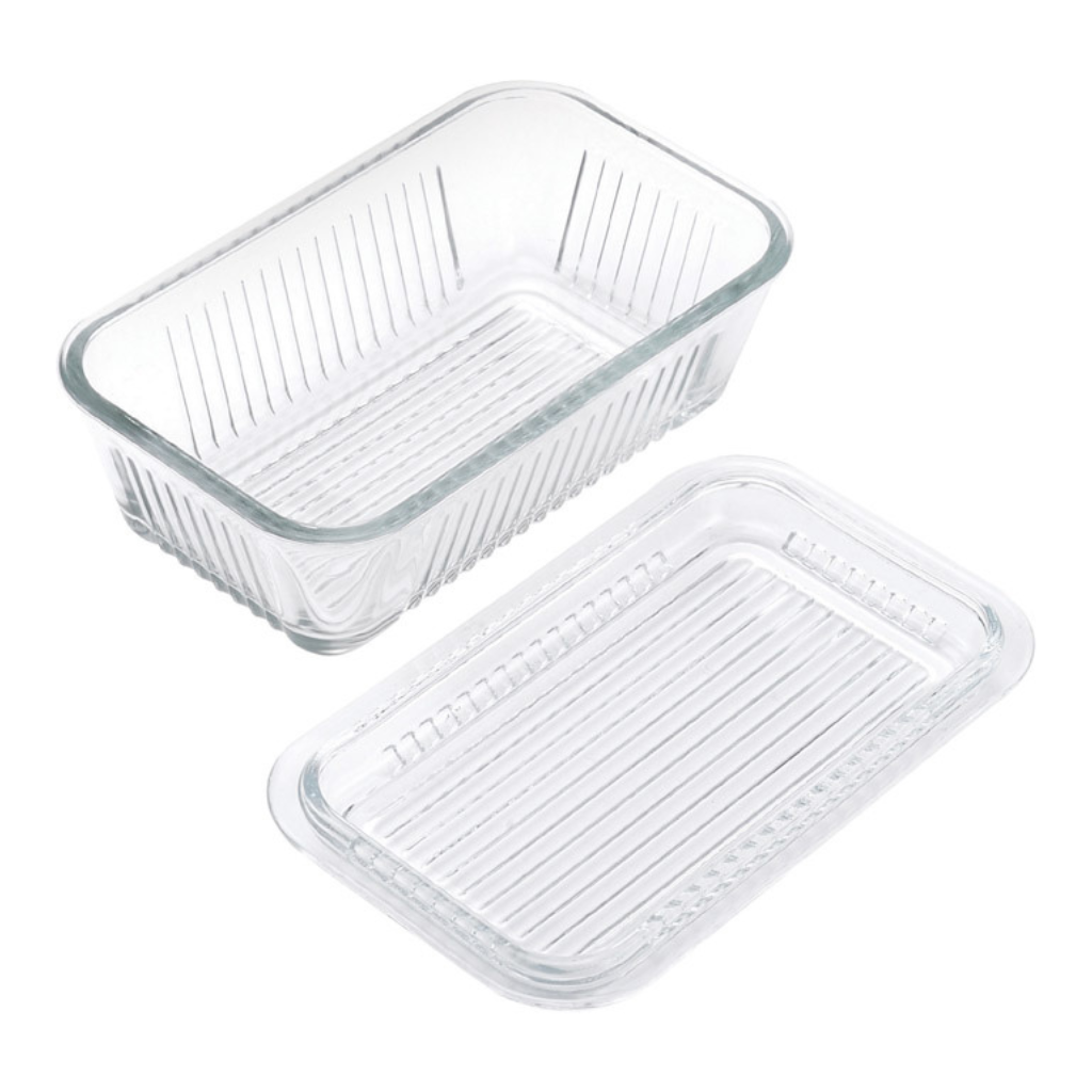 LIFETIME HỘP THỦY TINH ĐỰNG BƠ ĐA NĂNG TRONG SUỐT