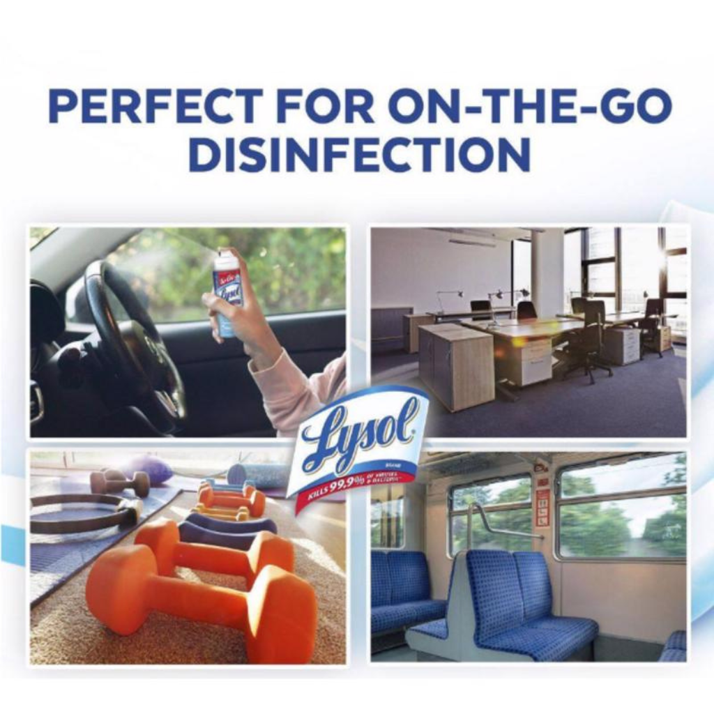LYSOL XỊT KHỬ TRÙNG BỀ MẶT HƯƠNG VẢI LANH 28G