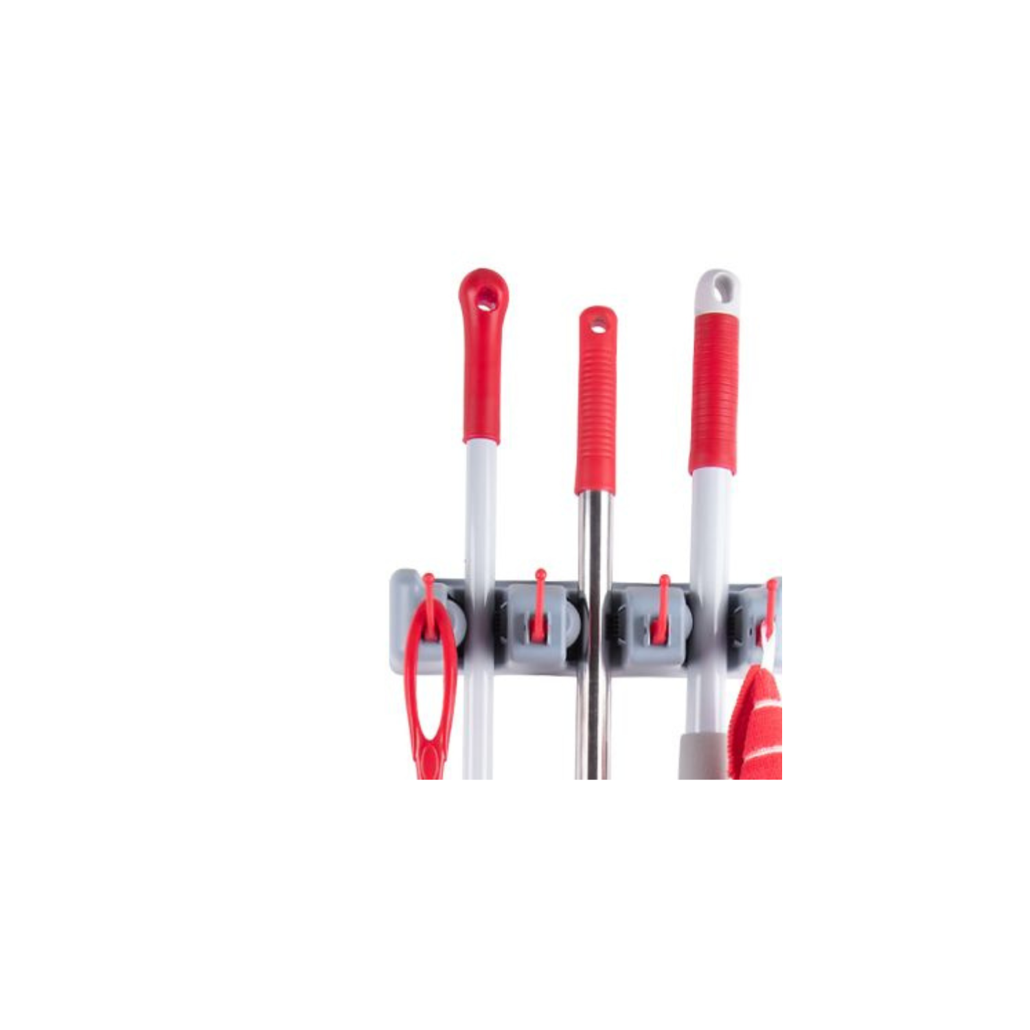 MÓC TREO CHỔI BẰNG NHỰA KÈM ĐINH VÍT