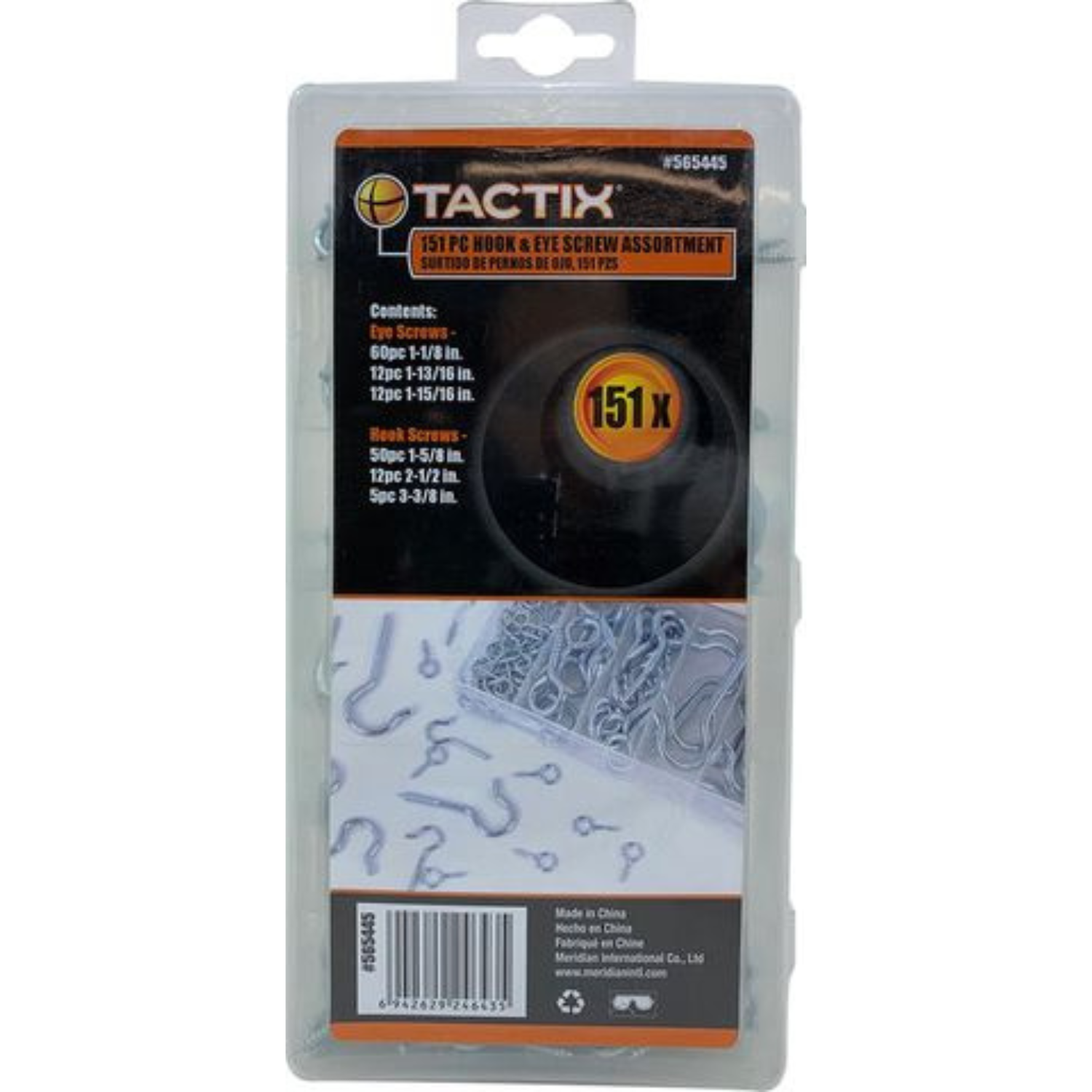 BỘ 151 BU LÔNG VÒNG TACTIX NHIỀU KÍCH CỠ