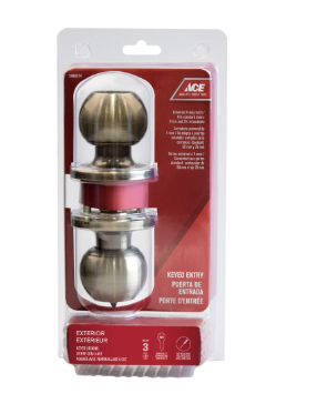 ACE KHÓA TAY NẮM TRÒN MÀU ĐỒNG CỔ