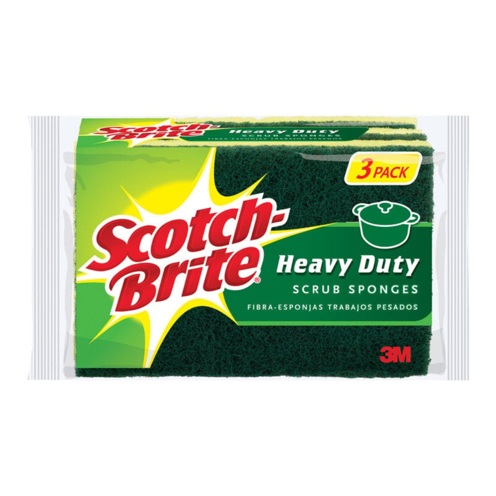 SCOTCH BRITE GÓI 3 BỌT BIỂN CỌ NỒI 11.4CM