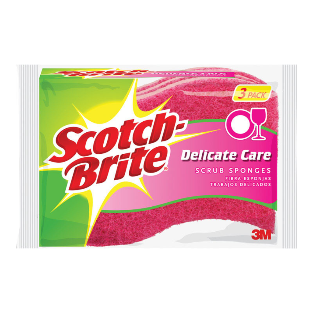 SCOTCH BRITE GÓI 3 MIẾNG BỌT BIỂN 11.2CM