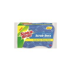 SCOTCH BRITE GÓI 3 MIẾNG BỌT BIỂN 6CM