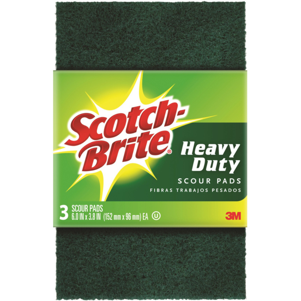 SCOTCH BRITE GÓI 3 MIẾNG CỌ RỬA ĐA NĂNG 15.2CM