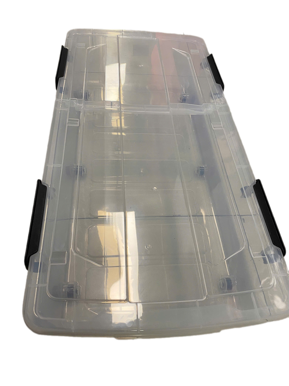 HỘP NHỰA GIỮ ĐỒ GIA DỤNG CÓ NẮP 52L 86.5*43*17.5CM