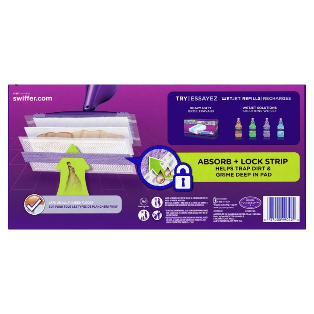 SWIFFER GÓI 15 MIẾNG LAU NHÀ MICROFIBER THAY THẾ