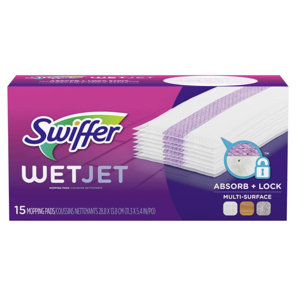 SWIFFER GÓI 15 MIẾNG LAU NHÀ MICROFIBER THAY THẾ