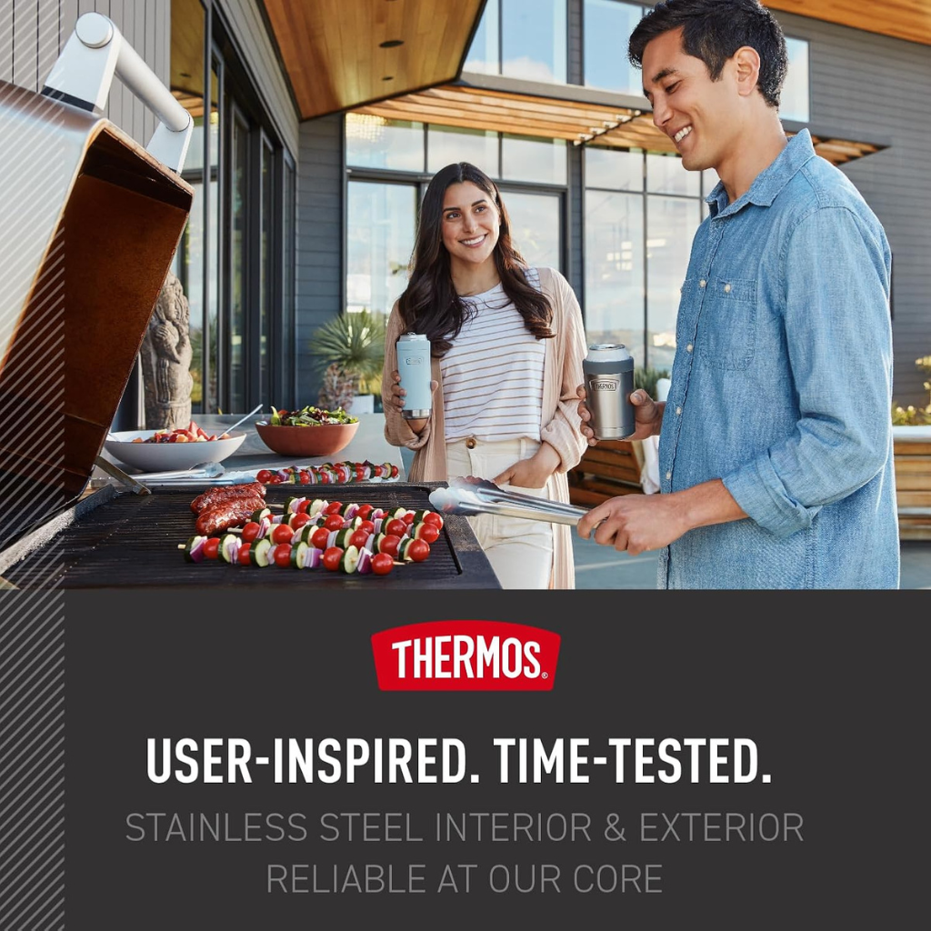 THERMOS ỐNG GIỮ NHIỆT LON NƯỚC CHÂN KHÔNG 355ML