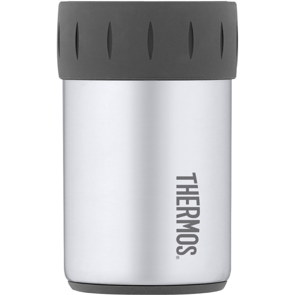 THERMOS BÌNH GIỮ LẠNH CHO LON NƯỚC 355ML MÀU BẠC