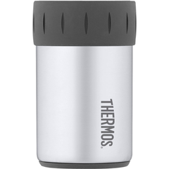 THERMOS BÌNH GIỮ LẠNH CHO LON NƯỚC 355ML MÀU BẠC