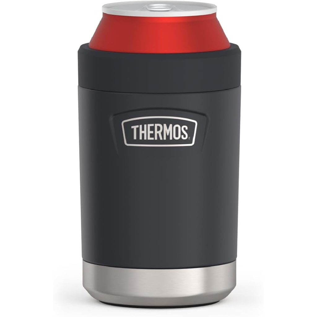 THERMOS BÌNH GIỮ LẠNH CHO LON NƯỚC 355ML MÀU XÁM