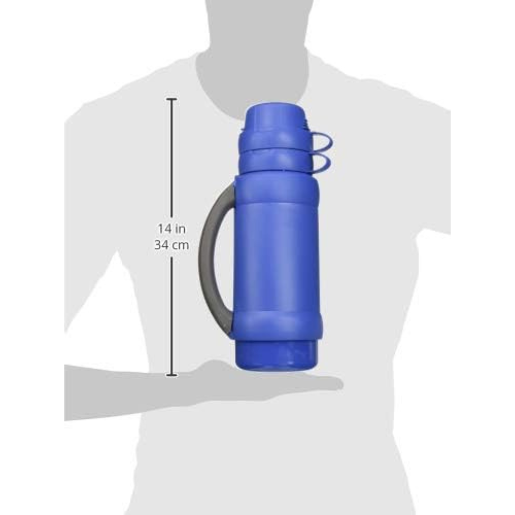 THERMOS BÌNH GIỮ NHIỆT CHÂN KHÔNG THỦY TINH 1L