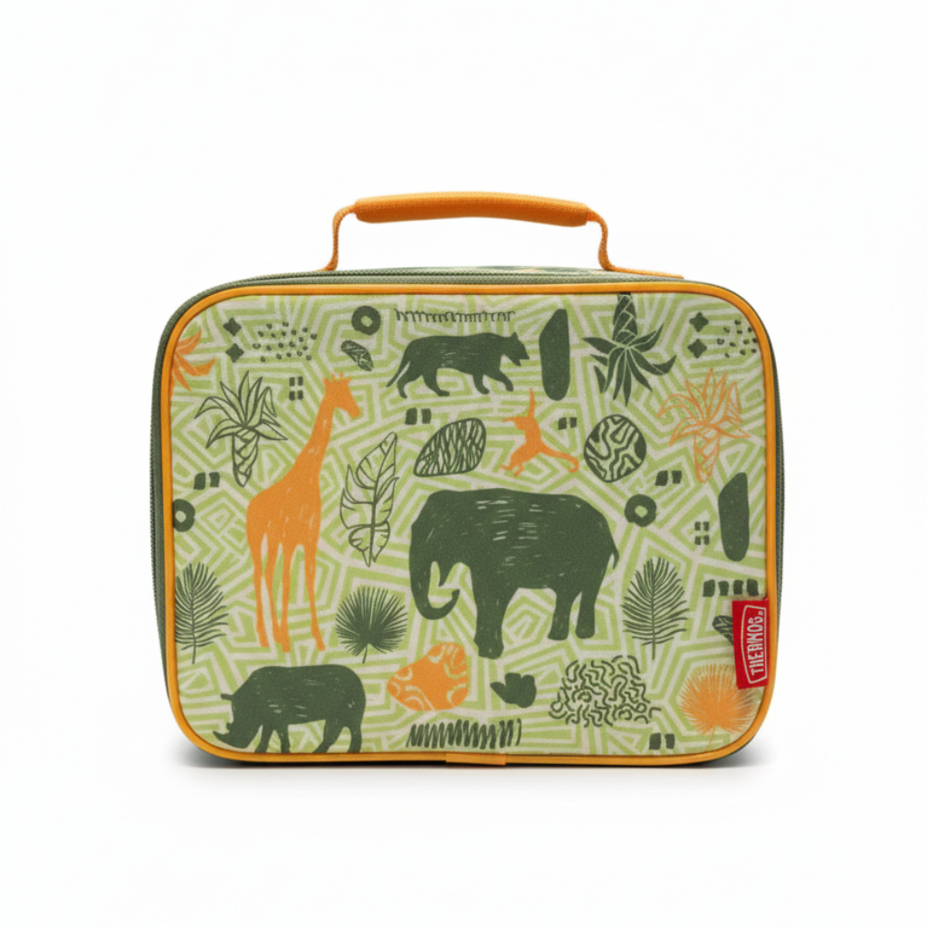 THERMOS HỘP ĐỰNG CƠM TRƯA CHO BÉ CÓ KHÓA KÉO