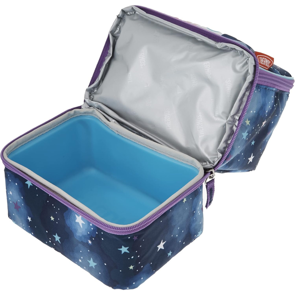 THERMOS TÚI ĐỰNG CƠM TRƯA CHO BÉ 2 NGĂN NHỰA