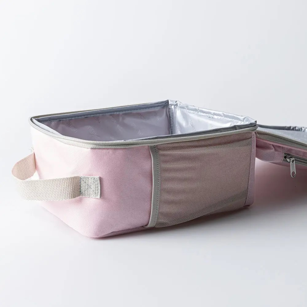 THERMOS TÚI ĐỰNG CƠM TRƯA ĐỨNG CÁCH NHIỆT PINK