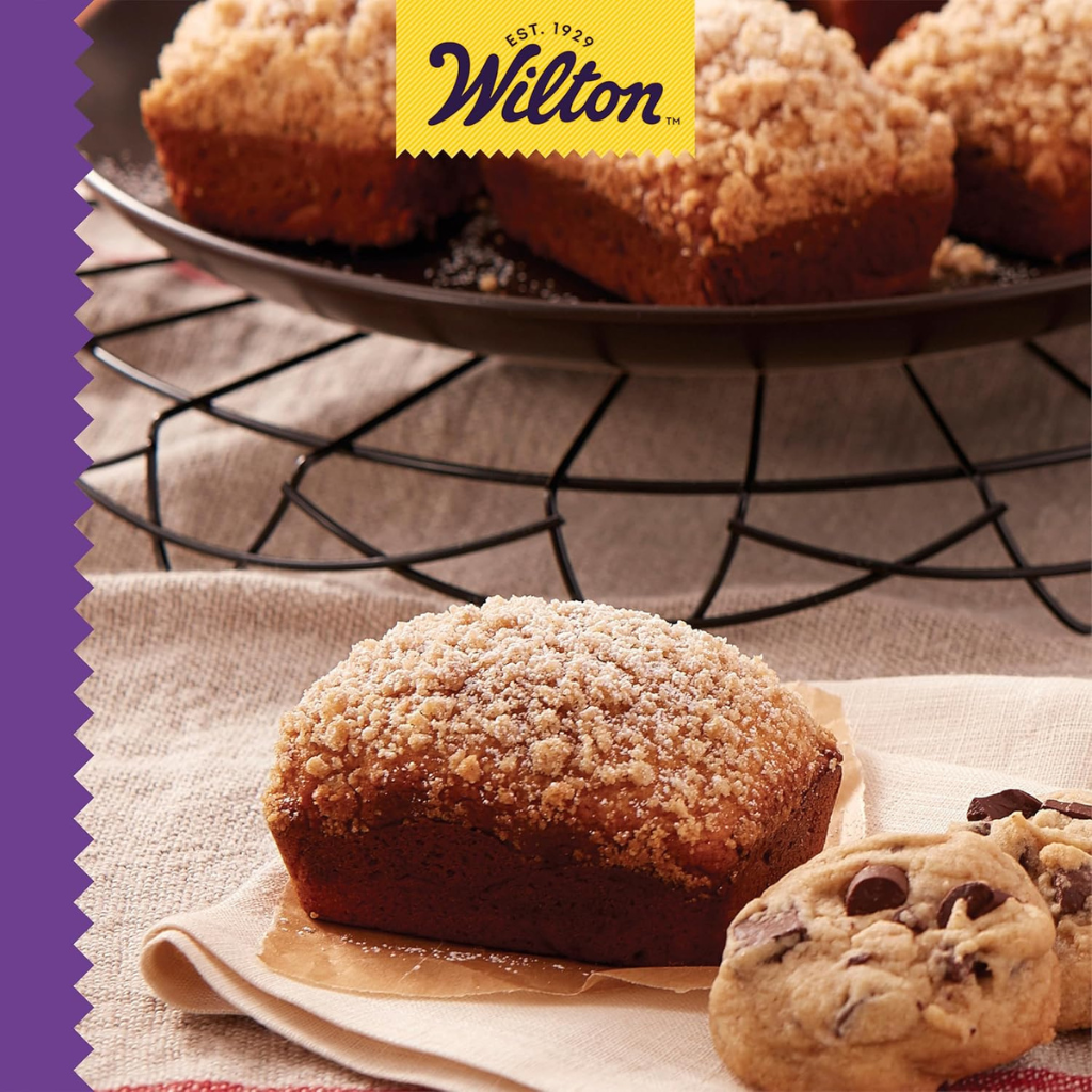 WILTON BỘ 3 KHUÔN NƯỚNG BÁNH MÌ MINI CHỐNG DÍNH