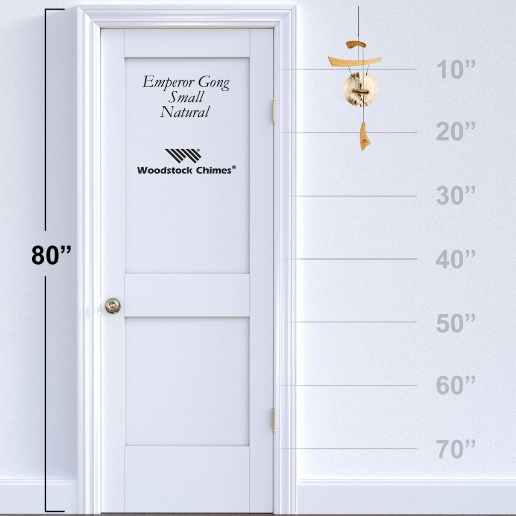 WOODSTOCK CHIMES CHUÔNG CỒNG GIÓ TREO 58.4CM ĐỒNG