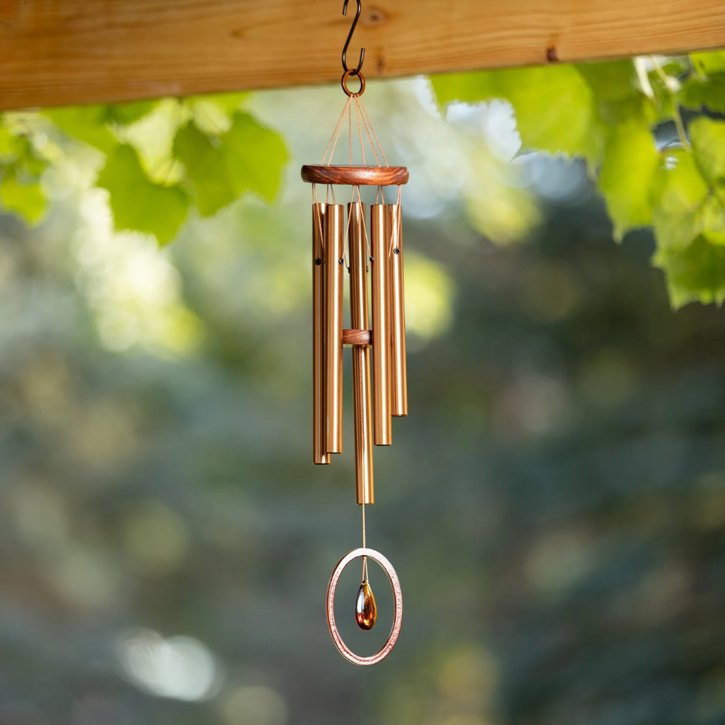 WOODSTOCK CHIMES CHUÔNG GIÓ BẰNG NHÔM GỖ 53.3CM
