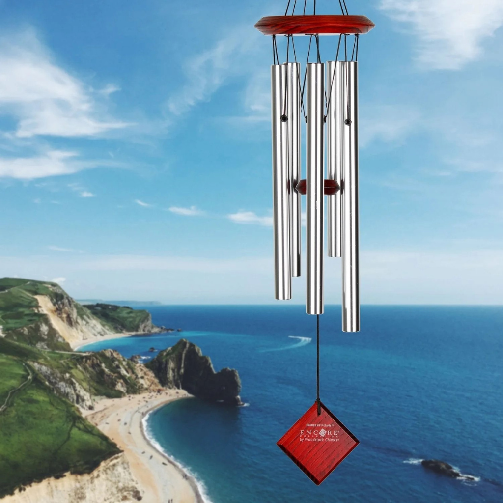 WOODSTOCK CHIMES CHUÔNG GIÓ BẰNG NHÔM GỖ 56CM
