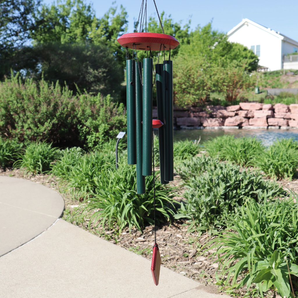 WOODSTOCK CHIMES CHUÔNG GIÓ BẰNG NHÔM GỖ 56CM