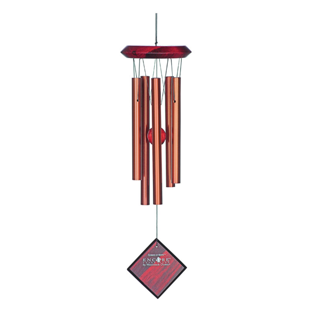 WOODSTOCK CHIMES CHUÔNG GIÓ BẰNG NHÔM GỖ 43CM