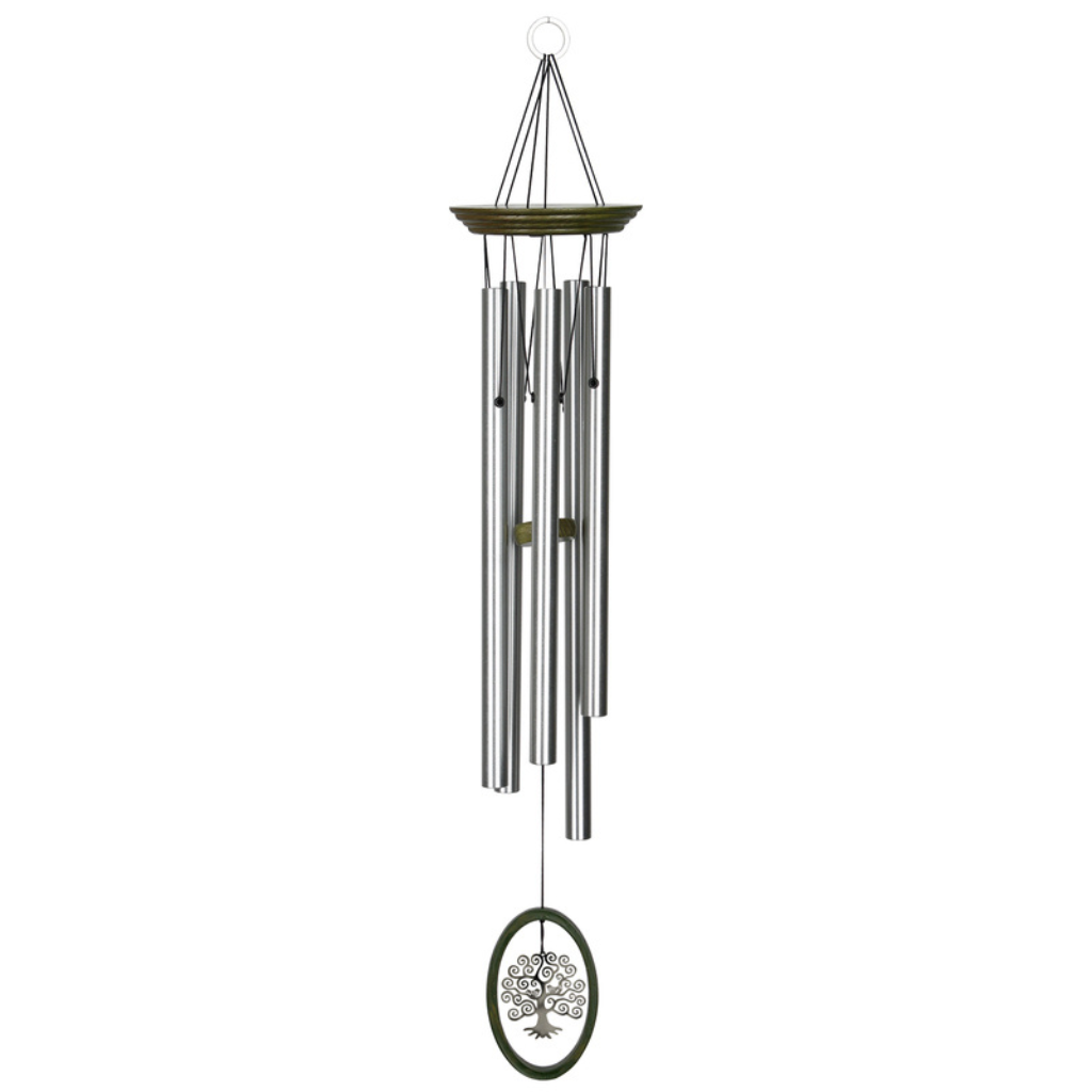 WOODSTOCK CHIMES CHUÔNG GIÓ BẰNG NHÔM GỖ 61CM