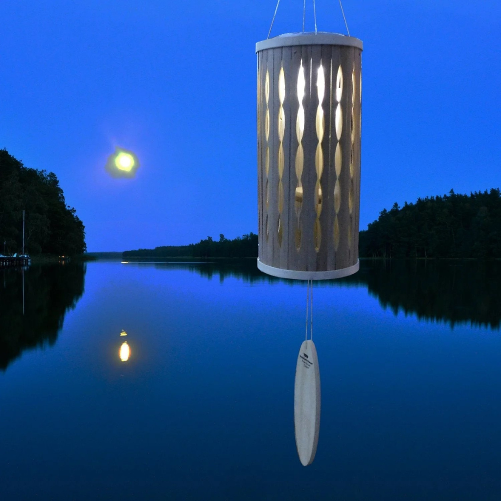 WOODSTOCK CHIMES CHUÔNG GIÓ TRE TÍCH HỢP ĐÈN 71CM