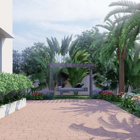 THIẾT KẾ CẢNH QUAN VILLA 250M2