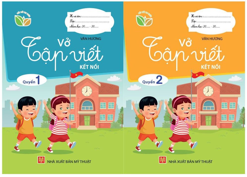 [Sách mới] - BỘ VỞ TẬP VIẾT LỚP 1 - KẾT NỐI TRI THỨC: Luyện viết theo bài học SGK Tiếng Việt Lớp 1