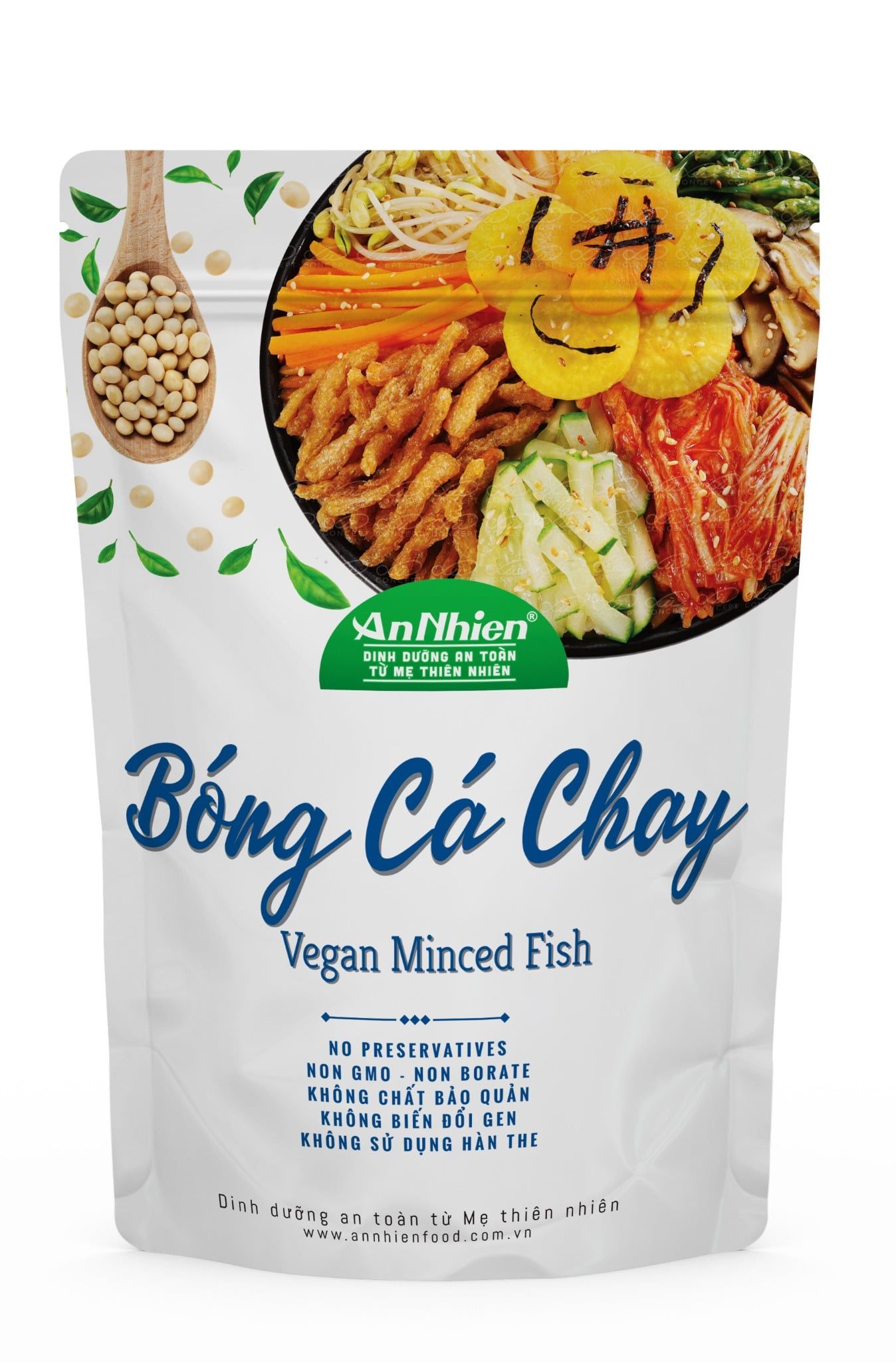  Bóng Cá Chay 150g (Vegan Soy Minced Fish 150 grams) 