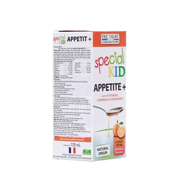  TPBVSK Special Kid Appetit + - Bé ăn khỏe, ăn ngon miệng [Nhập khẩu Pháp] 