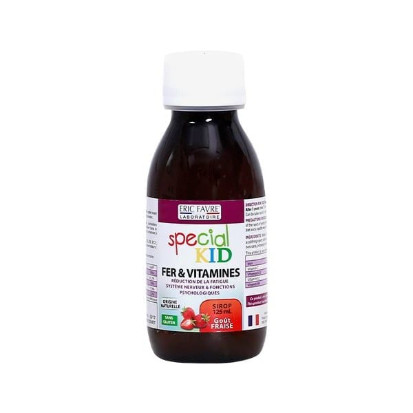  TPBVSK Special Kid Fer Et Vitamines - Bổ sung sắt. Giúp giảm thiếu máu do thiếu sắt [Nhập khẩu Pháp] 