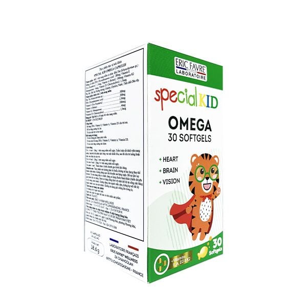  TPBVSK Special Kid Omega - Hỗ trợ tăng cường thị lực, tốt cho não bộ và tim mạch [Hộp 30 viên - Nhập khẩu Pháp] 