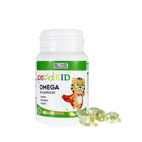  TPBVSK Special Kid Omega - Hỗ trợ tăng cường thị lực, tốt cho não bộ và tim mạch [Hộp 30 viên - Nhập khẩu Pháp] 