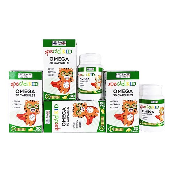  TPBVSK Special Kid Omega - Hỗ trợ tăng cường thị lực, tốt cho não bộ và tim mạch [Hộp 30 viên - Nhập khẩu Pháp] 