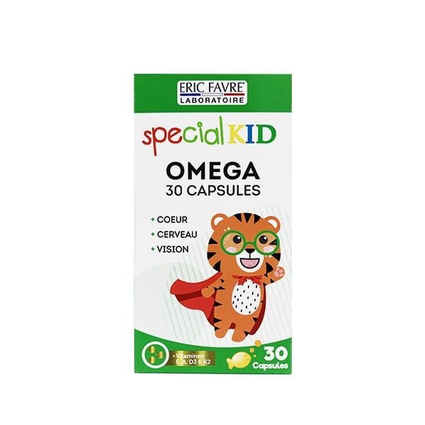  TPBVSK Special Kid Omega - Hỗ trợ tăng cường thị lực, tốt cho não bộ và tim mạch [Hộp 30 viên - Nhập khẩu Pháp] 