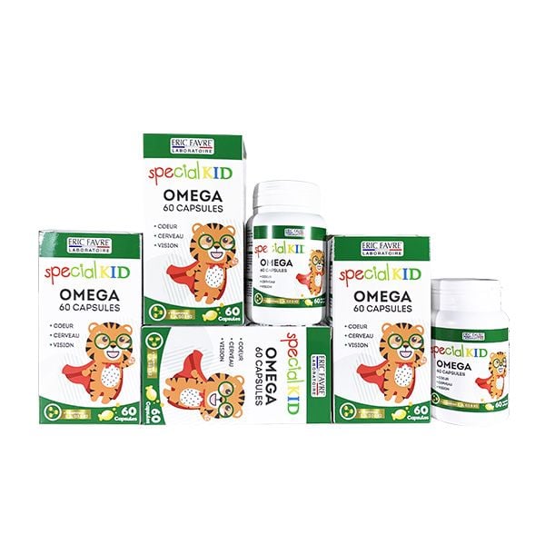  TPBVSK Special Kid Omega - Hỗ trợ tăng cường thị lực, tốt cho não bộ và tim mạch [Combo 02 Hộp 30 viên - Nhập khẩu Pháp] 