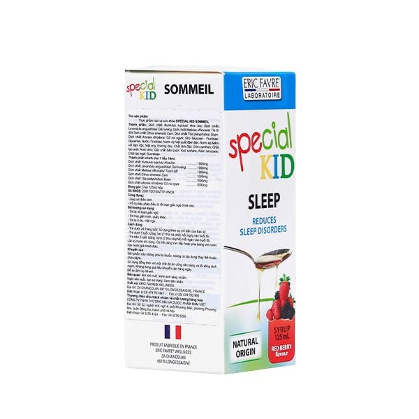  TPBVSK Special Kid Sommeil - Ngủ ngon giấc, ngủ sâu giấc [Nhập khẩu Pháp] 