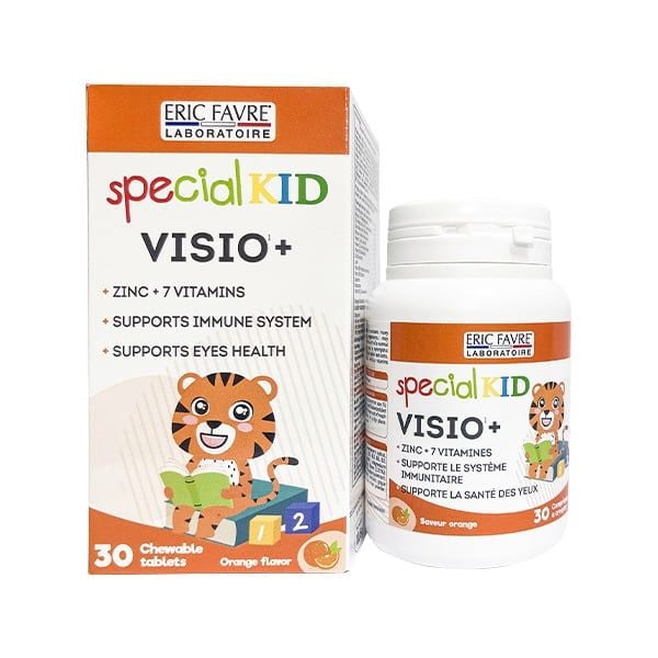  TPBVSK Special Kid Visio+ Hỗ trợ đôi mắt khỏe mạnh [Hộp 30 viên - Nhập khẩu Pháp] 